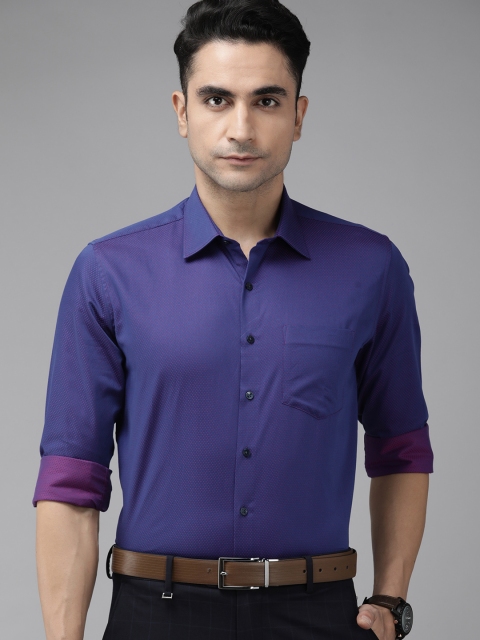 Van Heusen Men Purple And Pink Slim Fit Micro Ditsy Printed Pure Cotton Formal Shirt
Van Heusen Men Purple And Pink Slim Fit Micro Ditsy Printed Pure Cotton Formal Shirt