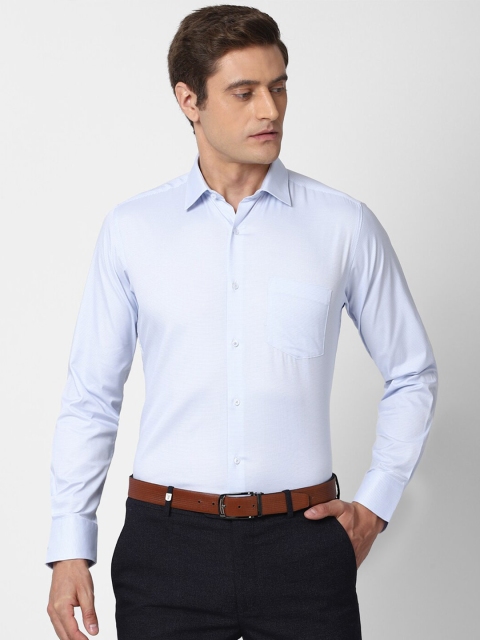 Van Heusen Men Blue Formal Shirt