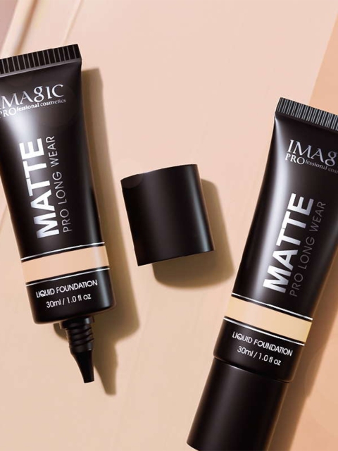 IMAGIC PROfessional cosmetics Matte Pro Long Wear Liquid Foundation 30ml - Alabaster C110, Beige
IMAGIC PROfessional cosmetics Matte Pro Long Wear Liquid Foundation 30ml - Alabaster C110, Beige