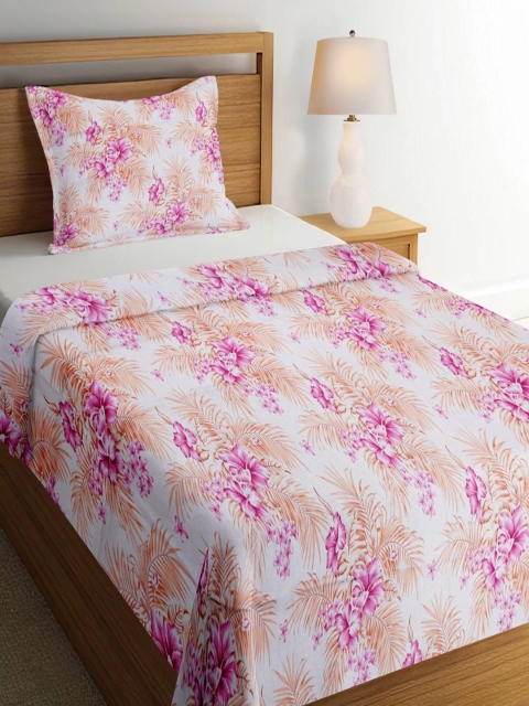 EXORA Unisex Purple Bedsheets