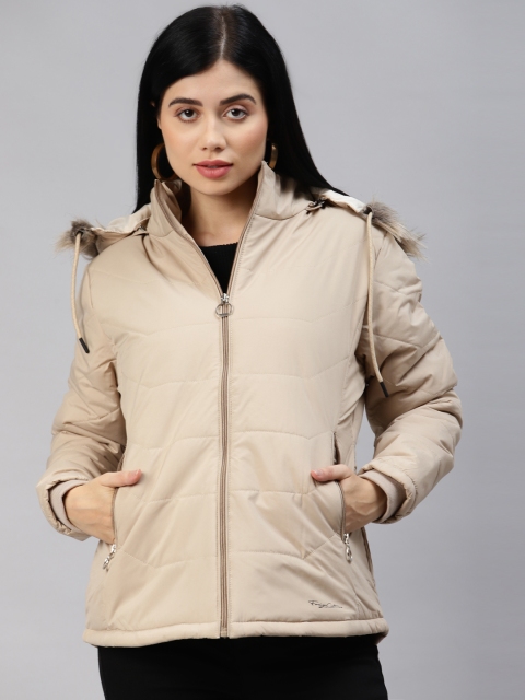 Foreign Culture By Fort Collins Women Beige Solid Parka Jacket with Detachable Hood
Foreign Culture By Fort Collins Women Beige Solid Parka Jacket with Detachable Hood
