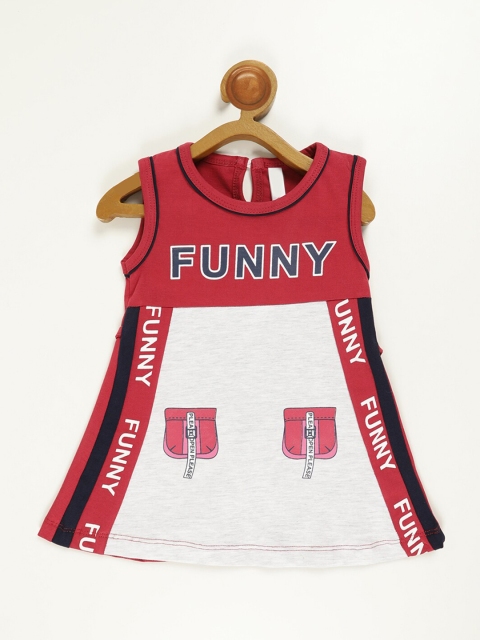 V2 Value & Variety Maroon A-Line Dress