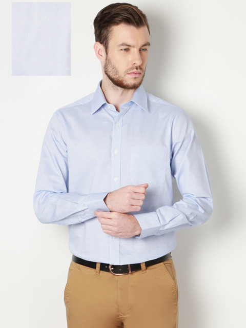 Peter England Men Blue Classic Regular Fit Checked Formal Shirt
Peter England Men Blue Classic Regular Fit Checked Formal Shirt