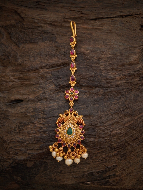Kushals Fashion Jewellery 92.5 Silver Women Red Green Stone Studded Pure Silk Maang Tikka
Kushals Fashion Jewellery 92.5 Silver Women Red Green Stone Studded Pure Silk Maang Tikka