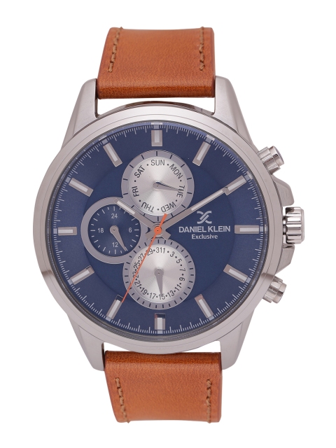 Daniel Klein Men Blue Analogue Watch DK11318-2