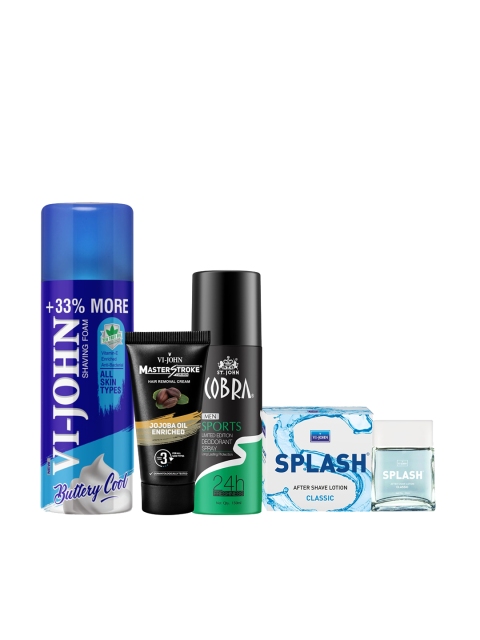 VI-JOHN Men Grooming Kit 660 ml, Multi