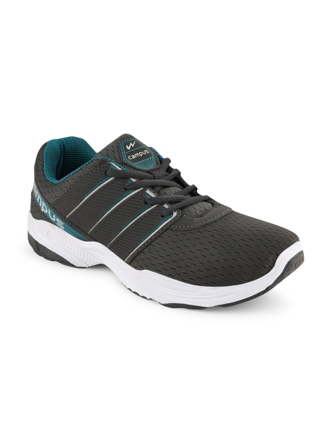 Campus Kids Grey Running Shoes