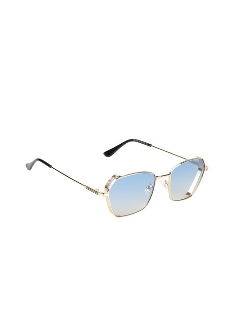 Scavin Men Blue Lens & Gold-Toned Square Sunglasses with UV Protected Lens 
Scavin Men Blue Lens & Gold-Toned Square Sunglasses with UV Protected Lens