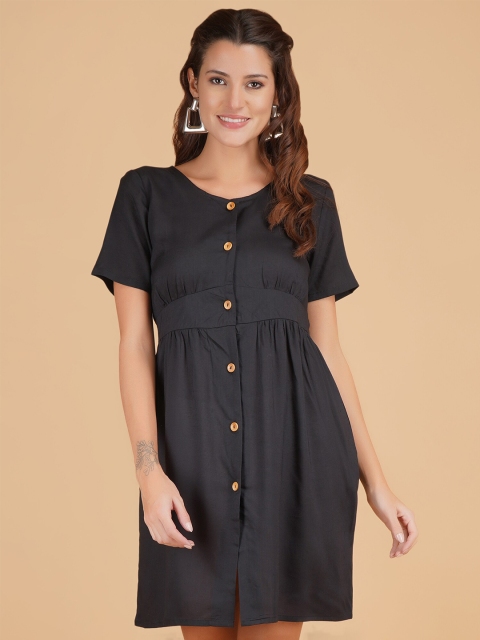 STALK Black Dress
