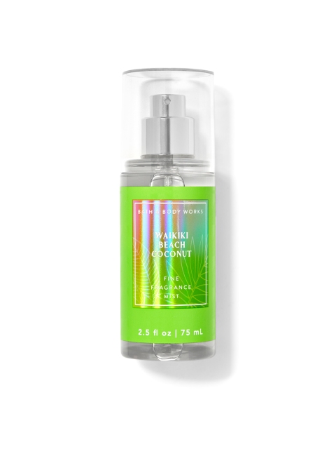Bath & Body Works Women Waikiki Beach Coconut Travel Size Fine Fragrance Mist - 75 ml, Green
Bath & Body Works Women Waikiki Beach Coconut Travel Size Fine Fragrance Mist - 75 ml, Green