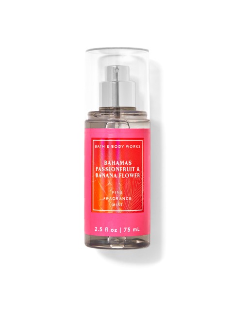 Bath & Body Works Women Bahamas Passionfruit & Banana Flower Fine Fragrance Mist - 75 ml, Pink
Bath & Body Works Women Bahamas Passionfruit & Banana Flower Fine Fragrance Mist - 75 ml, Pink