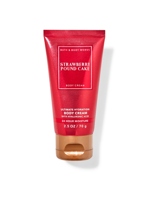 Bath & Body Works Strawberry Pound Cake Travel Size Ultimate Hydration Body Cream - 70 g, Red
Bath & Body Works Strawberry Pound Cake Travel Size Ultimate Hydration Body Cream - 70 g, Red