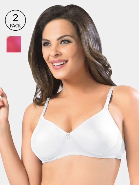 Sonari Women Multi Bra, White