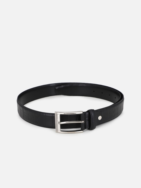 Peter England Men Black Belts