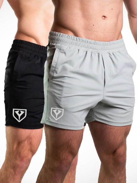 Yazole Men Pack of 2 Black, Light Grey Loose Fit Training or Gym Sports Shorts, Multi
Yazole Men Pack of 2 Black, Light Grey Loose Fit Training or Gym Sports Shorts, Multi