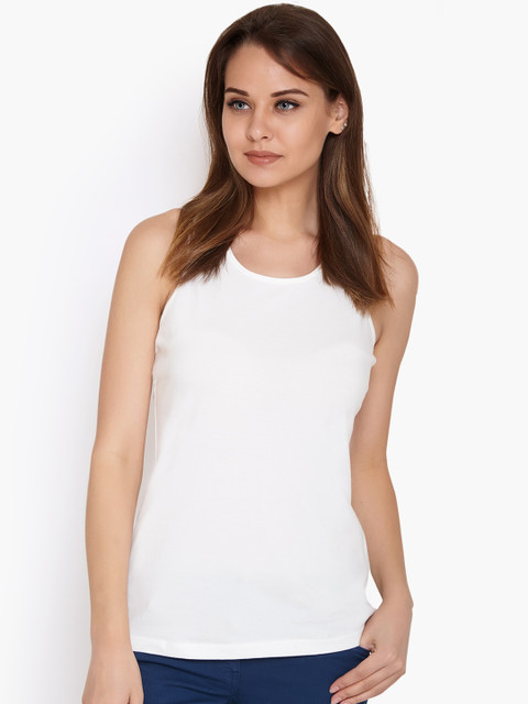 Alibi Women Off-White Tank Top 
Alibi Women Off-White Tank Top