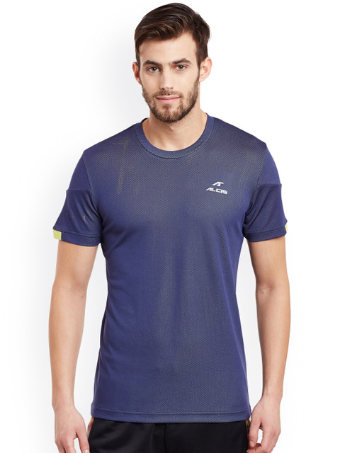 Alcis Men Blue Accelerate Self-Design Round Neck T-shirt
Alcis Men Blue Accelerate Self-Design Round Neck T-shirt