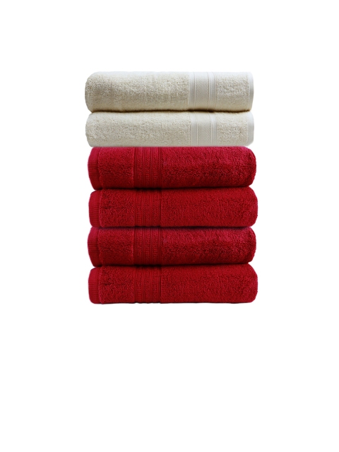 Trident Off-White Set of 2 500 GSM Bath Towels & Set of 4 550 GSM Cotton Hand Towels
Trident Off-White Set of 2 500 GSM Bath Towels & Set of 4 550 GSM Cotton Hand Towels