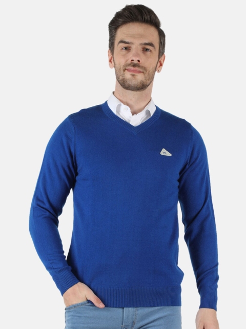 Monte Carlo Men Blue Pullover