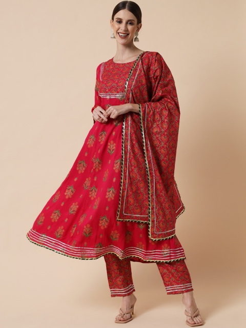Meeranshi Women Pink Embroidered Empire Gotta Patti Kurti with Trousers & With Dupatta
Meeranshi Women Pink Embroidered Empire Gotta Patti Kurti with Trousers & With Dupatta