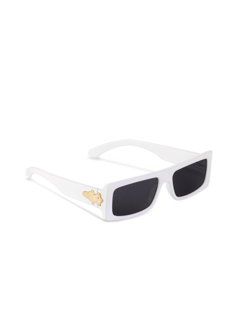 Freddy Black Lens & White Rectangle Sunglasses with UV Protected Lens FR-HASHTAG-82466
Freddy Black Lens & White Rectangle Sunglasses with UV Protected Lens FR-HASHTAG-82466