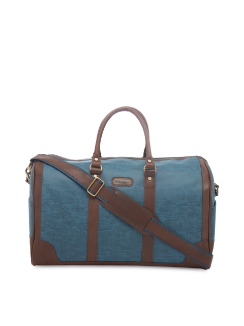 Bags.R.us Unisex Teal Blue Duffel Bag