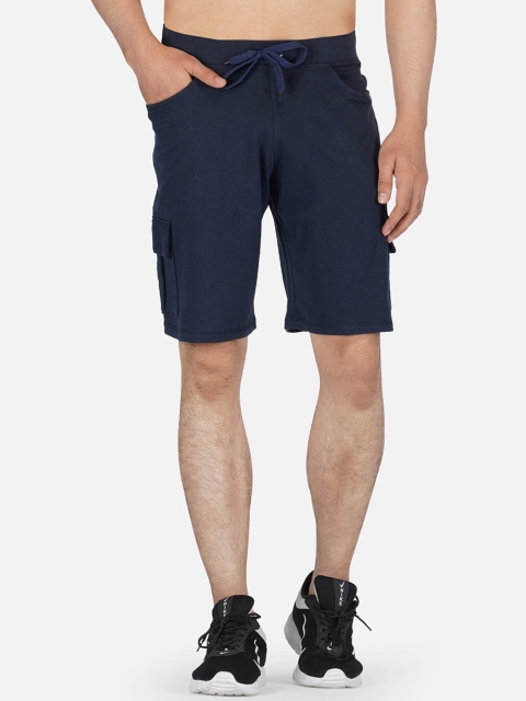 IMPERATIVE Men Blue Cotton Shorts