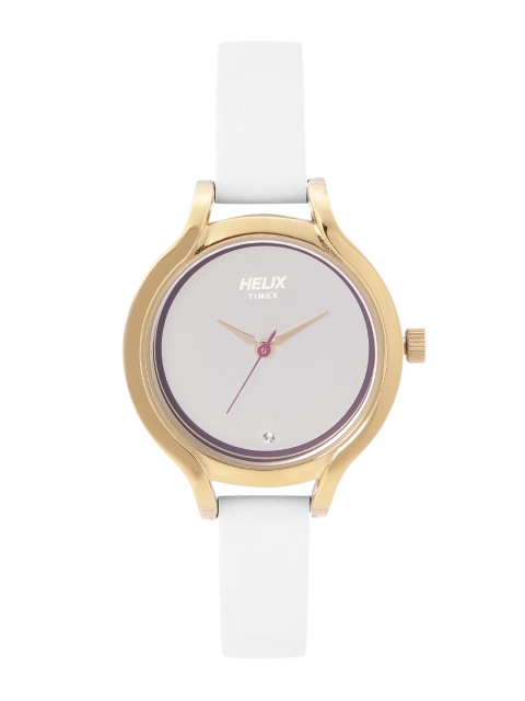 Timex Women Gunmetal-Toned Analogue Watch TW027HL06, Metallic