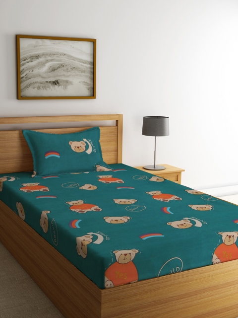 KLOTTHE Green & Orange Cartoon Characters 300 TC Single Bedsheet with 1 Pillow Covers
KLOTTHE Green & Orange Cartoon Characters 300 TC Single Bedsheet with 1 Pillow Covers