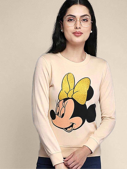 Free Authority Women Beige Colored Mini Mouse Printed Pure Cotton Pullover Sweatshirts
Free Authority Women Beige Colored Mini Mouse Printed Pure Cotton Pullover Sweatshirts