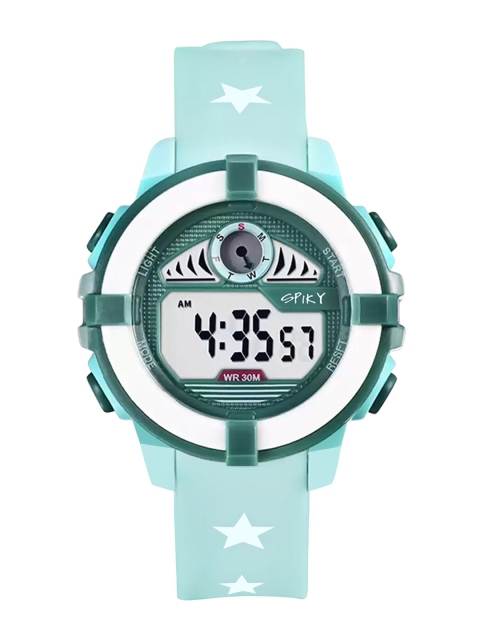 Spiky Unisex Kids Green Dial & Green Straps Digital Multi Function Automatic Watch SPKEVA3_C6_GRN
Spiky Unisex Kids Green Dial & Green Straps Digital Multi Function Automatic Watch SPKEVA3_C6_GRN