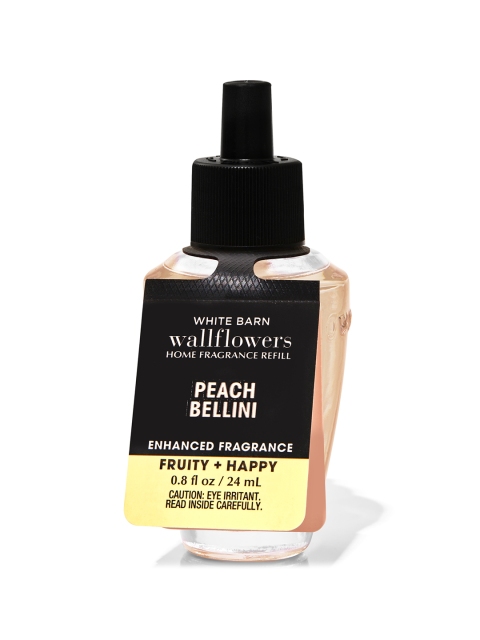 Bath & Body Works White Barn Peach Bellini Wallflowers Home Fragrance Refill - 24 ml, Pink
Bath & Body Works White Barn Peach Bellini Wallflowers Home Fragrance Refill - 24 ml, Pink