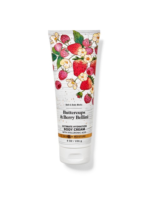 Bath & Body Works Buttercups & Berry Bellini Ultimate Hydration Body Cream - 226 g, White
Bath & Body Works Buttercups & Berry Bellini Ultimate Hydration Body Cream - 226 g, White