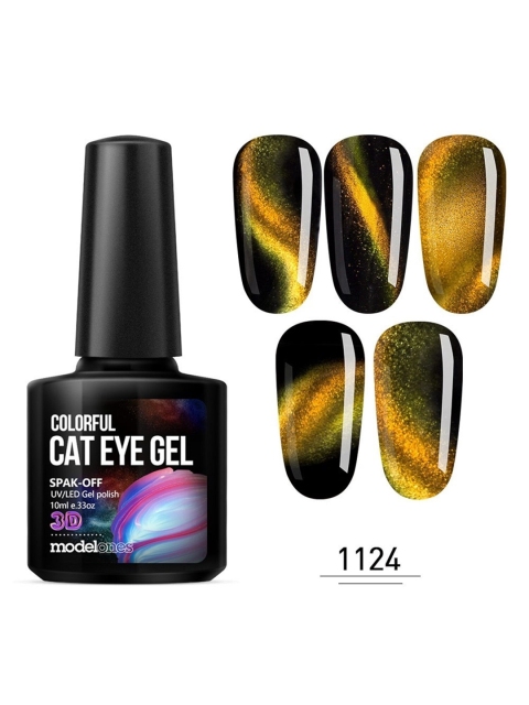 Modelones 3D Magnetic Cat Eye Soak Off UV LED Manicure Art Gel Nail Polish 10 ml - 1124, Multi
Modelones 3D Magnetic Cat Eye Soak Off UV LED Manicure Art Gel Nail Polish 10 ml - 1124, Multi