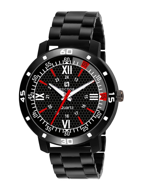 FERRIZZO Men Black Embellished Dial & Black Bracelet Style Straps Analogue Watch HC106
FERRIZZO Men Black Embellished Dial & Black Bracelet Style Straps Analogue Watch HC106