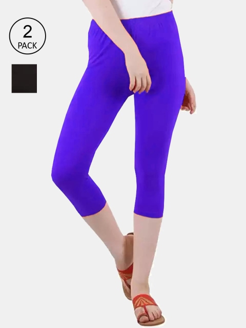 FRENCH KLEIDER Girls Black Capris