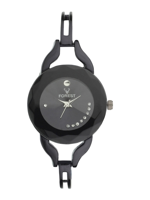 Hobforestessentials Women Black Embellished Dial & Black Bracelet Style Straps Analogue Watch FR22-220-BK
Hobforestessentials Women Black Embellished Dial & Black Bracelet Style Straps Analogue Watch FR22-220-BK