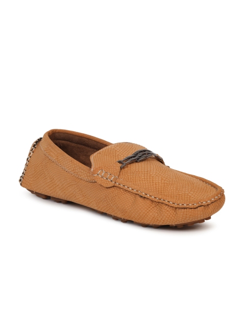 Alberto Torresi Men Tan Loafers
