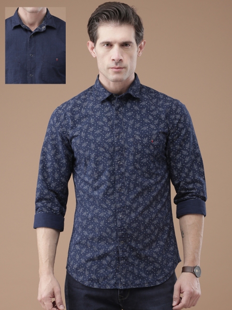 Louis Philippe Jeans Men Navy Union Square Slim Fit Reversible Casual Shirt, Navy blue
Louis Philippe Jeans Men Navy Union Square Slim Fit Reversible Casual Shirt, Navy blue
