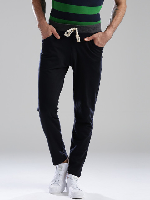Hubberholme Navy Slim Fit Track Pants, Navy blue
Hubberholme Navy Slim Fit Track Pants, Navy blue