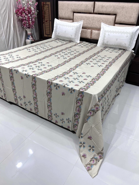 Pure Decor Olive Green Floral Printed Cotton 380 TC King Bedsheet with 2 Pillow Covers
Pure Decor Olive Green Floral Printed Cotton 380 TC King Bedsheet with 2 Pillow Covers