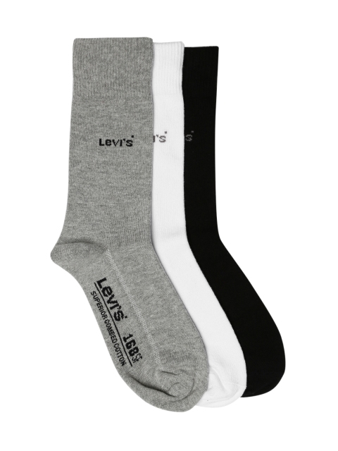 Levis Men Set of 3 Socks, White