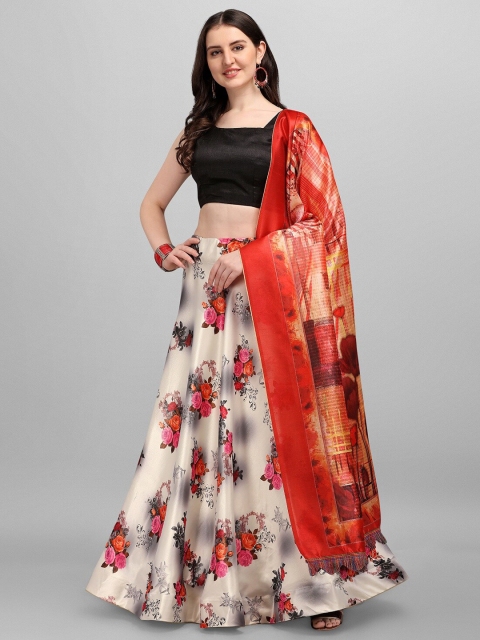 Fashionuma Red & Off White Printed Semi-Stitched Lehenga & Unstitched Blouse With Dupatta
Fashionuma Red & Off White Printed Semi-Stitched Lehenga & Unstitched Blouse With Dupatta