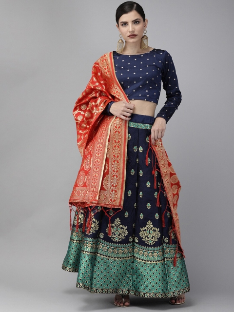 Fabcartz Green & Red Embroidered Semi-Stitched Lehenga & Unstitched Blouse With Dupatta
Fabcartz Green & Red Embroidered Semi-Stitched Lehenga & Unstitched Blouse With Dupatta