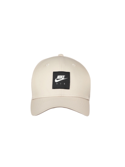 Nike Unisex Cream-Coloured Air Snapback Cap