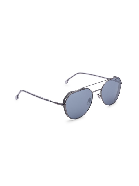 Carrera Unisex Mirrored Lens & Steel Round Sunglasses with Lens CARRERA_222GS_KJ1_5661, Grey
Carrera Unisex Mirrored Lens & Steel Round Sunglasses with Lens CARRERA_222GS_KJ1_5661, Grey