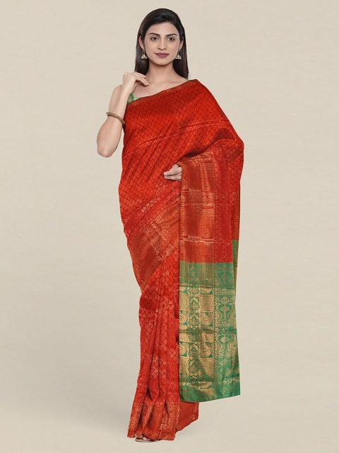 Pothys Red & Green Woven Design Zari Cotton Blend Saree With Unstitched Blouse Piece
Pothys Red & Green Woven Design Zari Cotton Blend Saree With Unstitched Blouse Piece