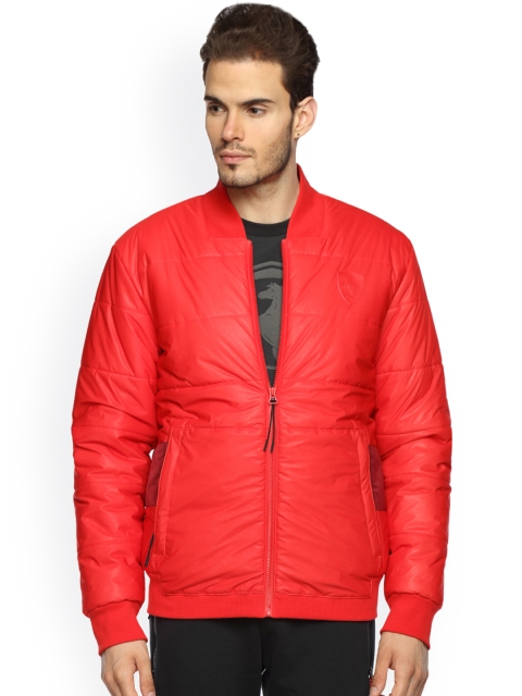 PUMA Men Red Ferrari Padded Jacket