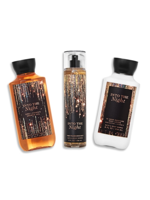 Bath & Body Works Into The Night Fragrance Gift Set - Body Mist + Body Lotion + Shower Gel, Black
Bath & Body Works Into The Night Fragrance Gift Set - Body Mist + Body Lotion + Shower Gel, Black
