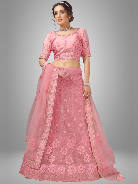 Sarvayog Fashion Peach Embroidered Semi-Stitched Lehenga & Unstitched Blouse With Dupatta
Sarvayog Fashion Peach Embroidered Semi-Stitched Lehenga & Unstitched Blouse With Dupatta